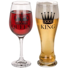 Szklanki dla Pary Król i Królowa