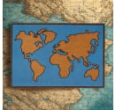 Wycieraczka do Butów Mapa Świata