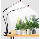 Lampa LED do Wzrostu Roślin 2x20 LED z Timerem