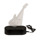 Lampka Gitara 3D