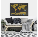 Mapa Zdrapka Deluxe XXL