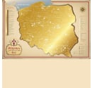 Mapa Zdrapka Polska Pielgrzyma