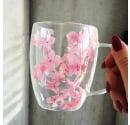 Szklanka Termiczna 300ml z Kwiatami w Środku