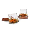 Zestaw Kiwających się Szklanek do Whisky
