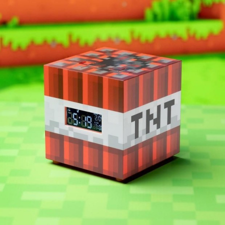 Budzik Lampka Minecraft TNT