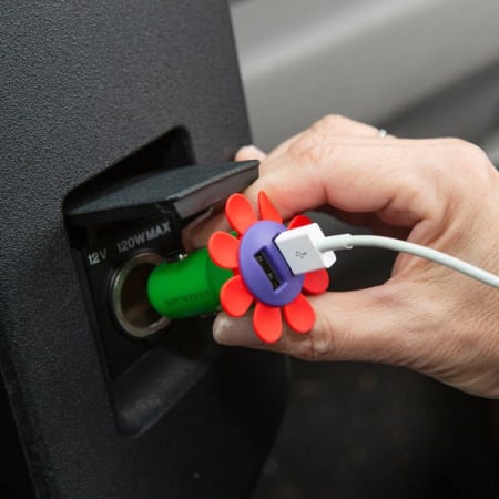 Ładowarka Samochodowa Kwiatek