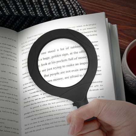 Mega Lupa z Podświetleniem