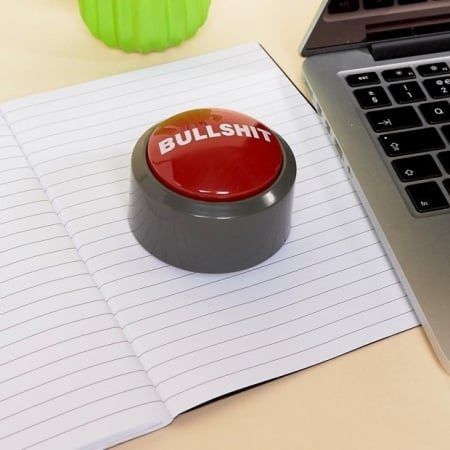 Przycisk Bullshit