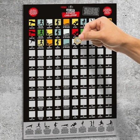 Zdrapka 100 Dni Fitness