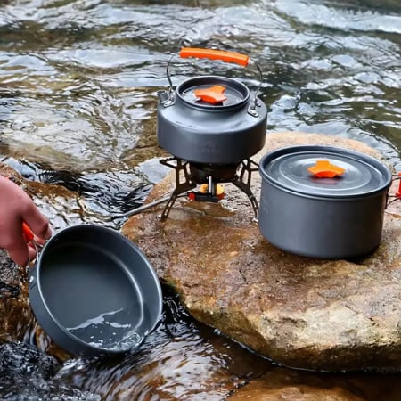 Zestaw Naczyń Turystycznych XXL