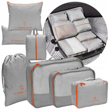 Zestaw Organizerów Podróżnych 7w1