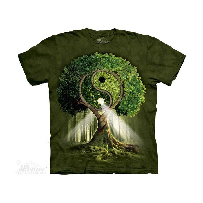 Koszulka Mountain Drzewo Yin Yang