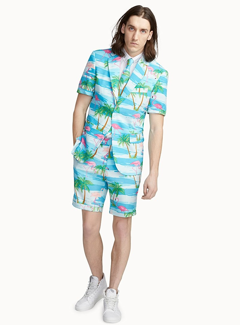 Szalony Garnitur Letni Opposuits Flaminguy