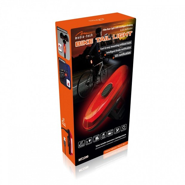 Automatyczna Lampa Rowerowa Tylna