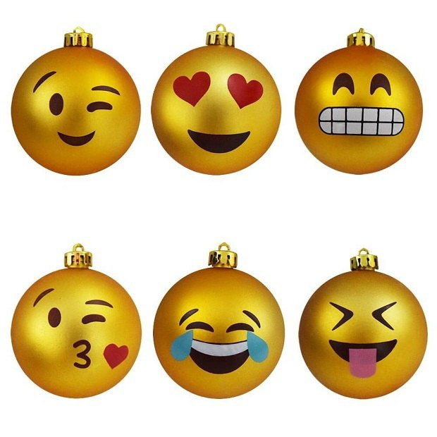 Bombki Choinkowe Emoji