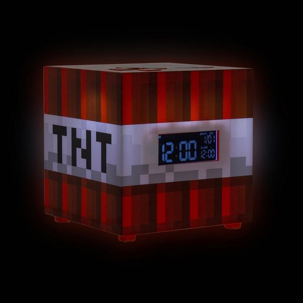 Budzik Lampka Minecraft TNT