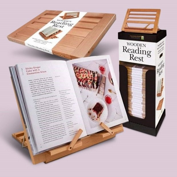 Drewniana Podstawka pod Książki