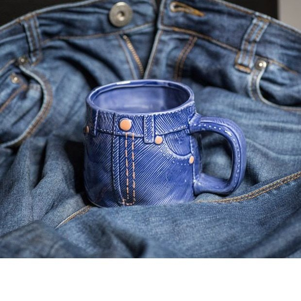 Dżinsowy Kubek
