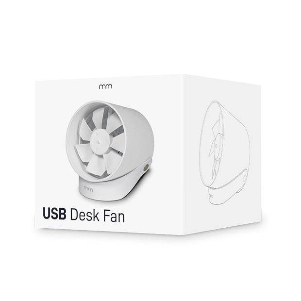 Elektroniczny Wiatrak Biurkowy