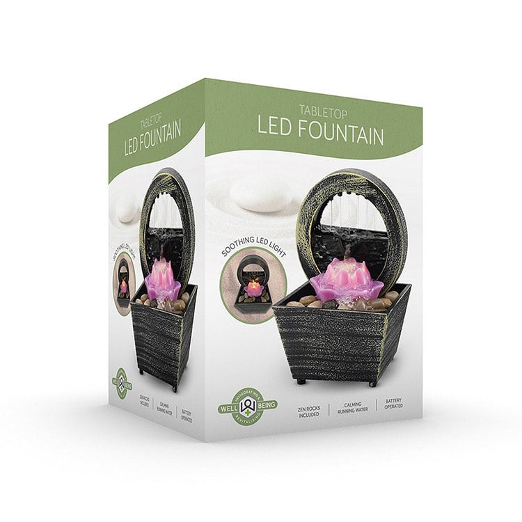 Fontanna Stołowa LED