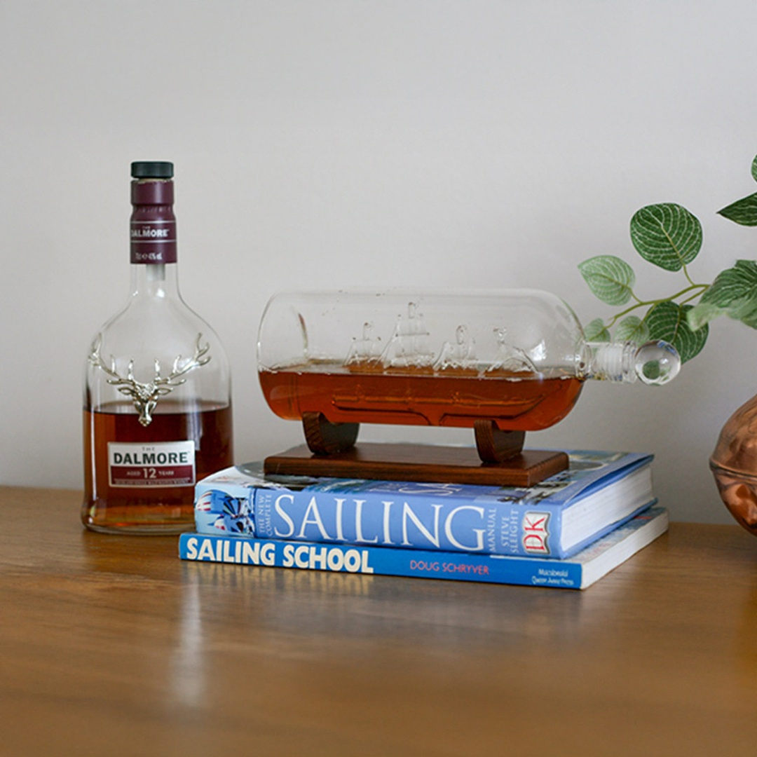 Karafka Żaglowiec w Butelce