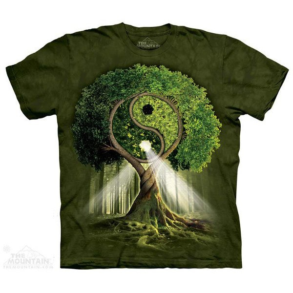 Koszulka Mountain Drzewo Yin Yang