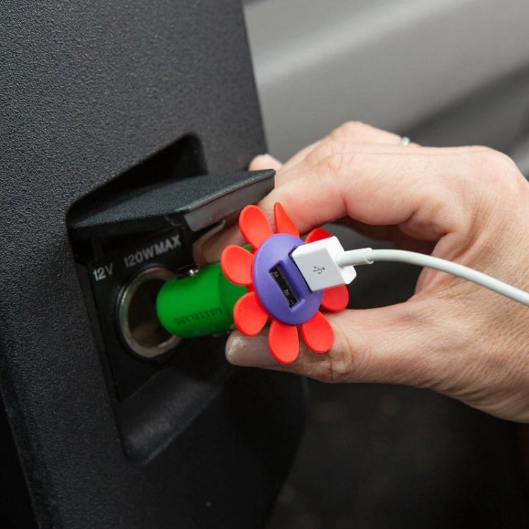 Ładowarka Samochodowa Kwiatek