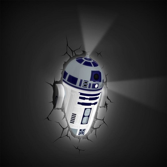 Lampa Ścienna 3DFX R2D2