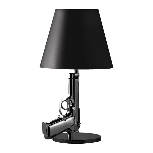 Lampa Czarny Pistolet Beretta