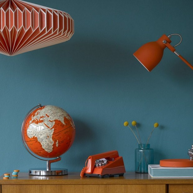 Lampa Globus Goldfish Orange