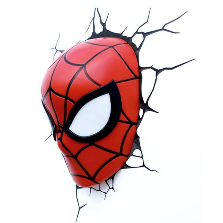 Lampa Ścienna Spiderman