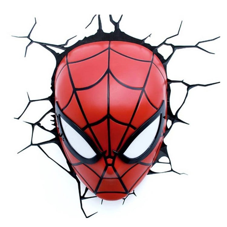 Lampa Ścienna Spiderman