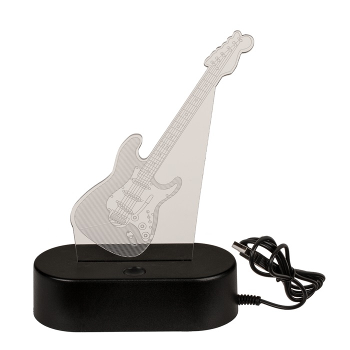 Lampka Gitara 3D