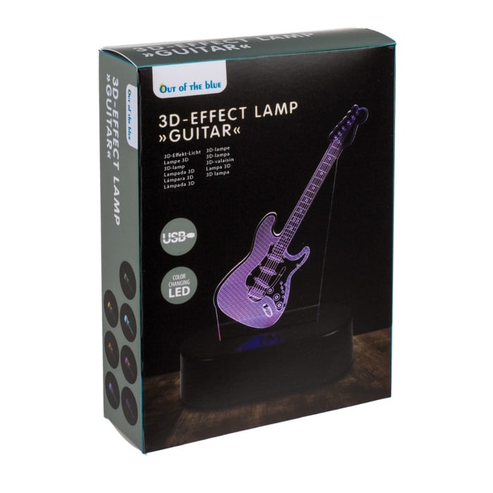 Lampka Gitara 3D