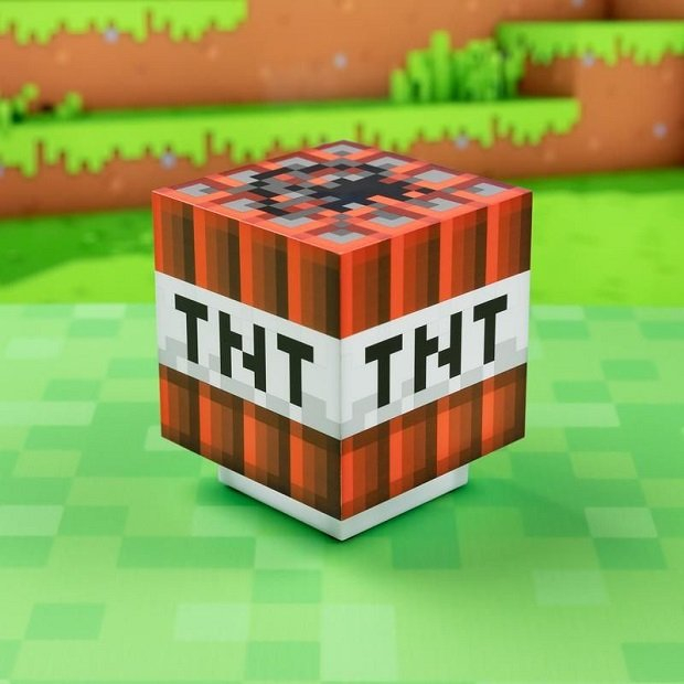 Lampka Minecraft TNT
