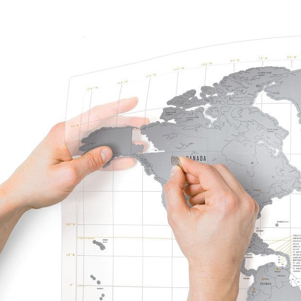 Mapa Zdrapka Clear Edition