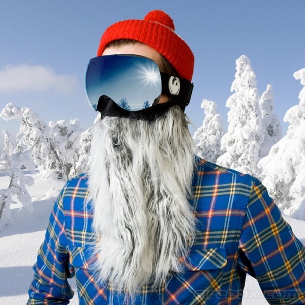Maska Narciarska z Brodą