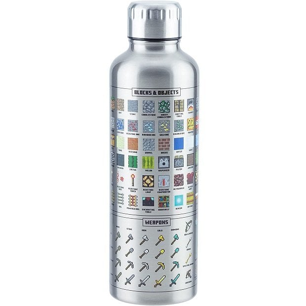 Metalowa Butelka Termiczna Minecraft