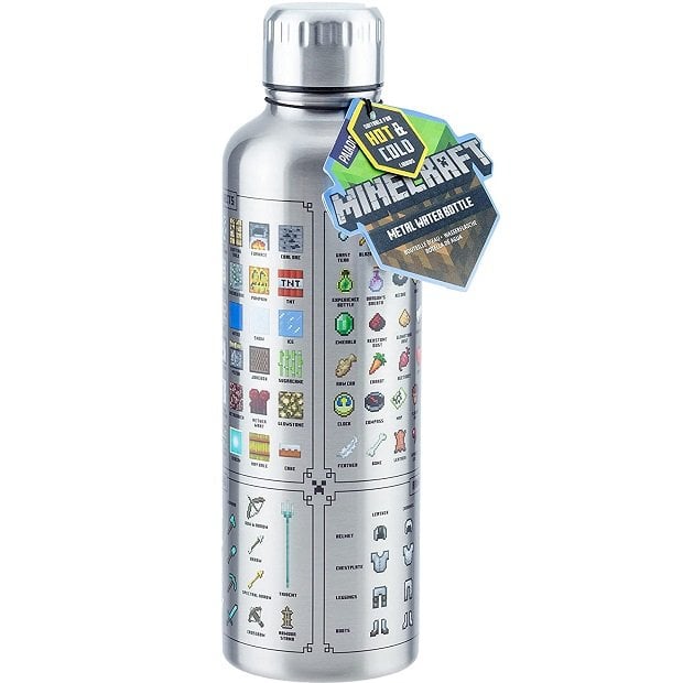 Metalowa Butelka Termiczna Minecraft