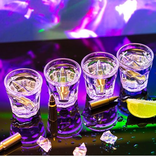 Metalowe Pociski do Drinków