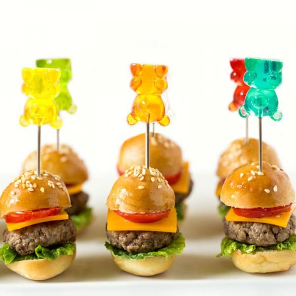 Misiowe Widelczyki Koktailowe