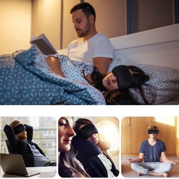 Muzyczna Maska do Spania