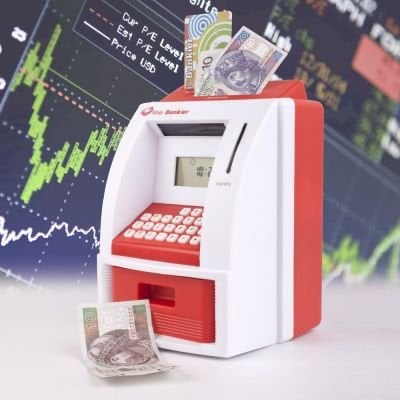 Skarbonka Bankomat - Mały Bankier