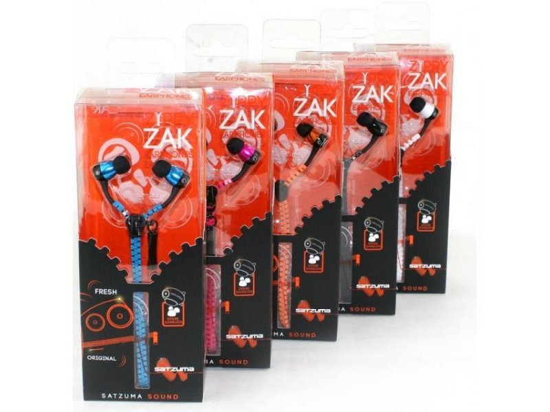 Słuchawki Zasuwane ZIP