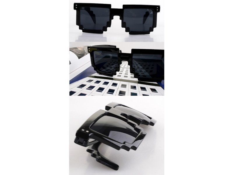 Pikselowe Okulary Słoneczne