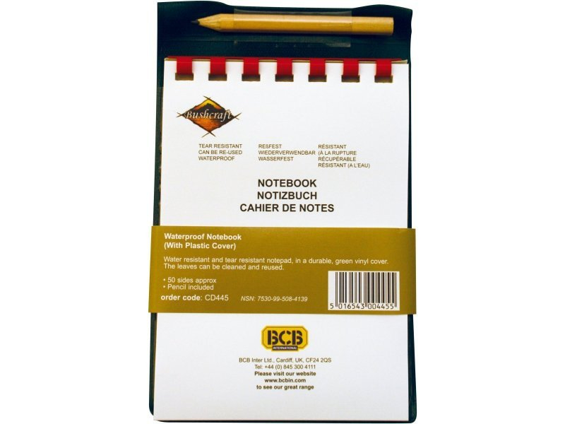 Wodoodporny Notatnik Bushcraft