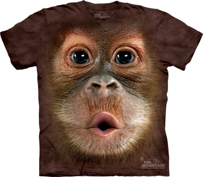 Koszulka Mountain Dziecko Orangutan