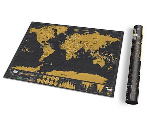 Mapa Zdrapka Deluxe Travel Edition
