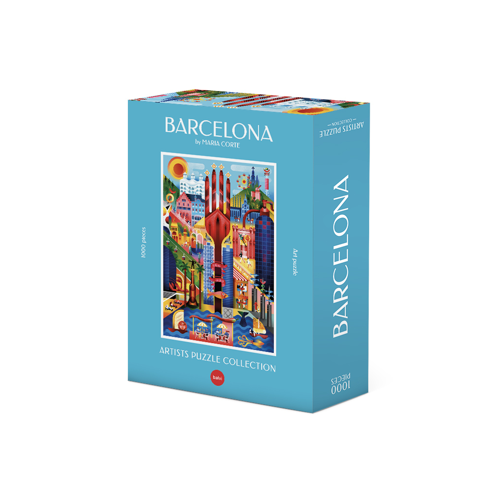 Puzzle Artystyczne Barcelona