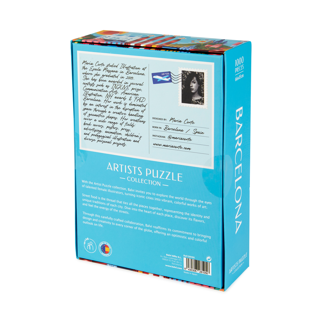 Puzzle Artystyczne Barcelona